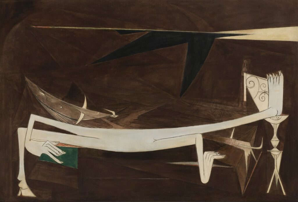 <i>Cuando no duermo, sueño</i> (1955), de Wilfredo Lam.
