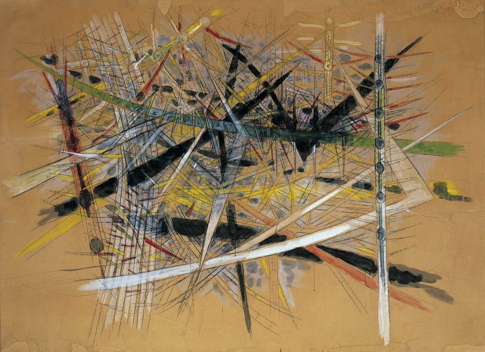 De la serie Brousse (Manigua), de Wilfredo Lam.