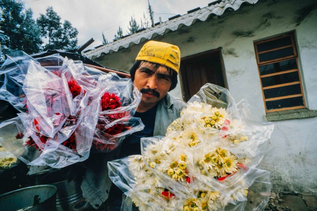 Fotograma de <i>Amor, mujeres y flores</i>, de Jorge Silva y Marta Rodríguez. 