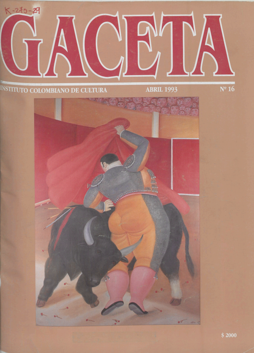 Gaceta, No. 16, 1993