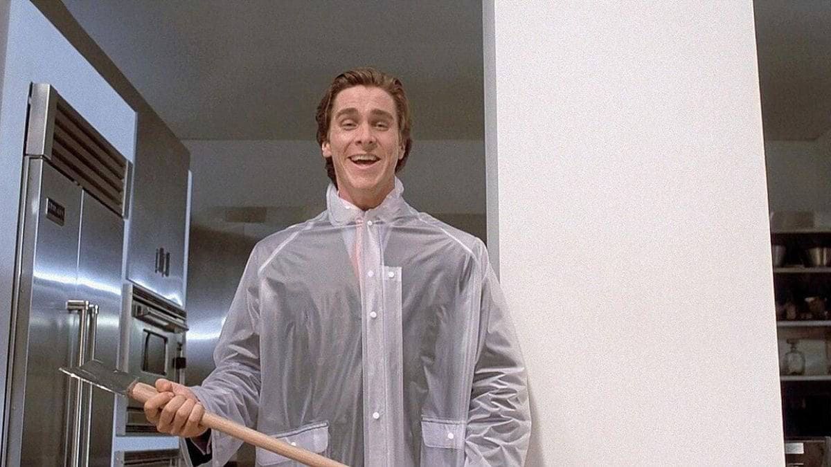 Patrick Bateman (Christian Bale) es el protagonista del sangriento thriller American Psycho(2000), dirigido por Mary Harron y basado en la novela de Bret Easton Ellis.