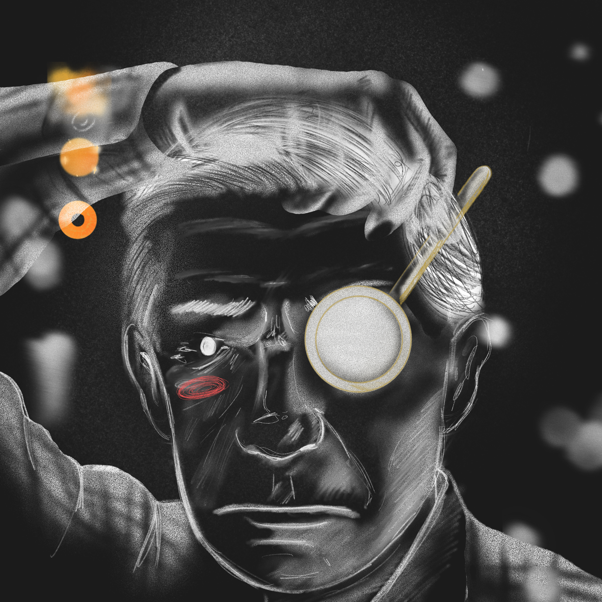 Tríptico ilustrado de