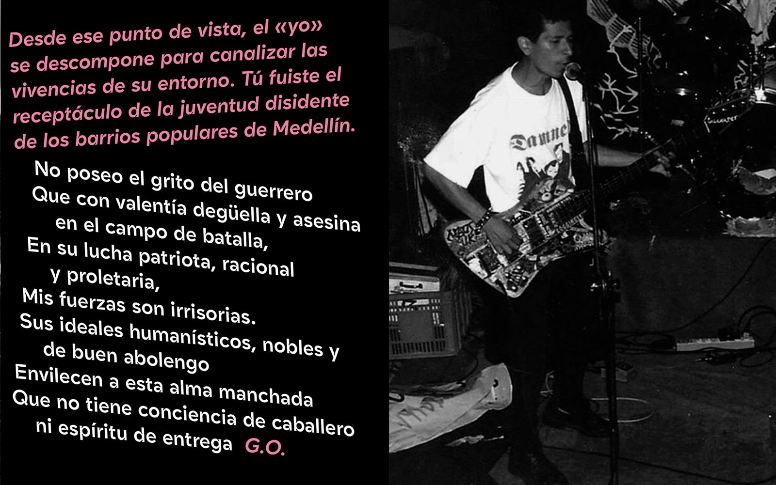 Imágenes extraídas del libro Manifiesto Punk Tercermundista y otras blasfemias, cortesía de La Valija de Fuego. Edición de Nicolás Consuegra.