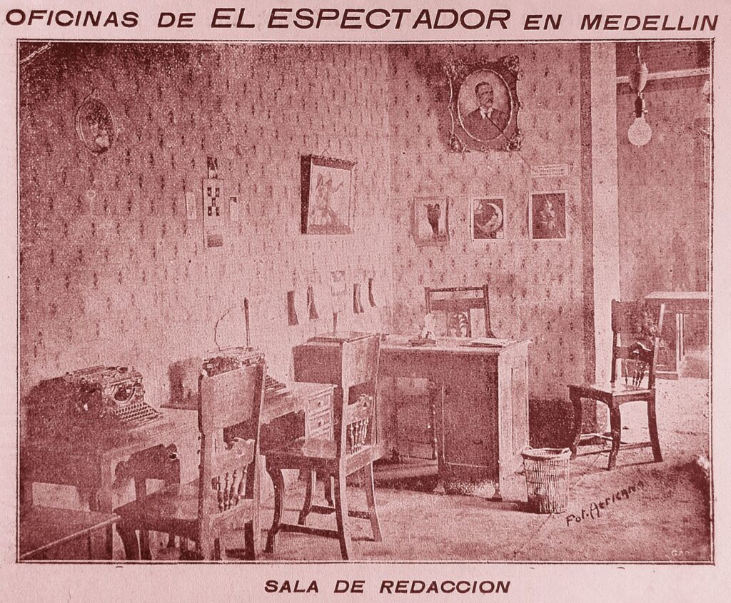 Oficinas de El Espectador. Cano.
