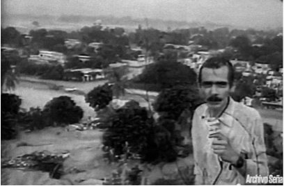 Gonzalo Guillén fue uno de los primeros periodistas del mundo en llegar a Armero.