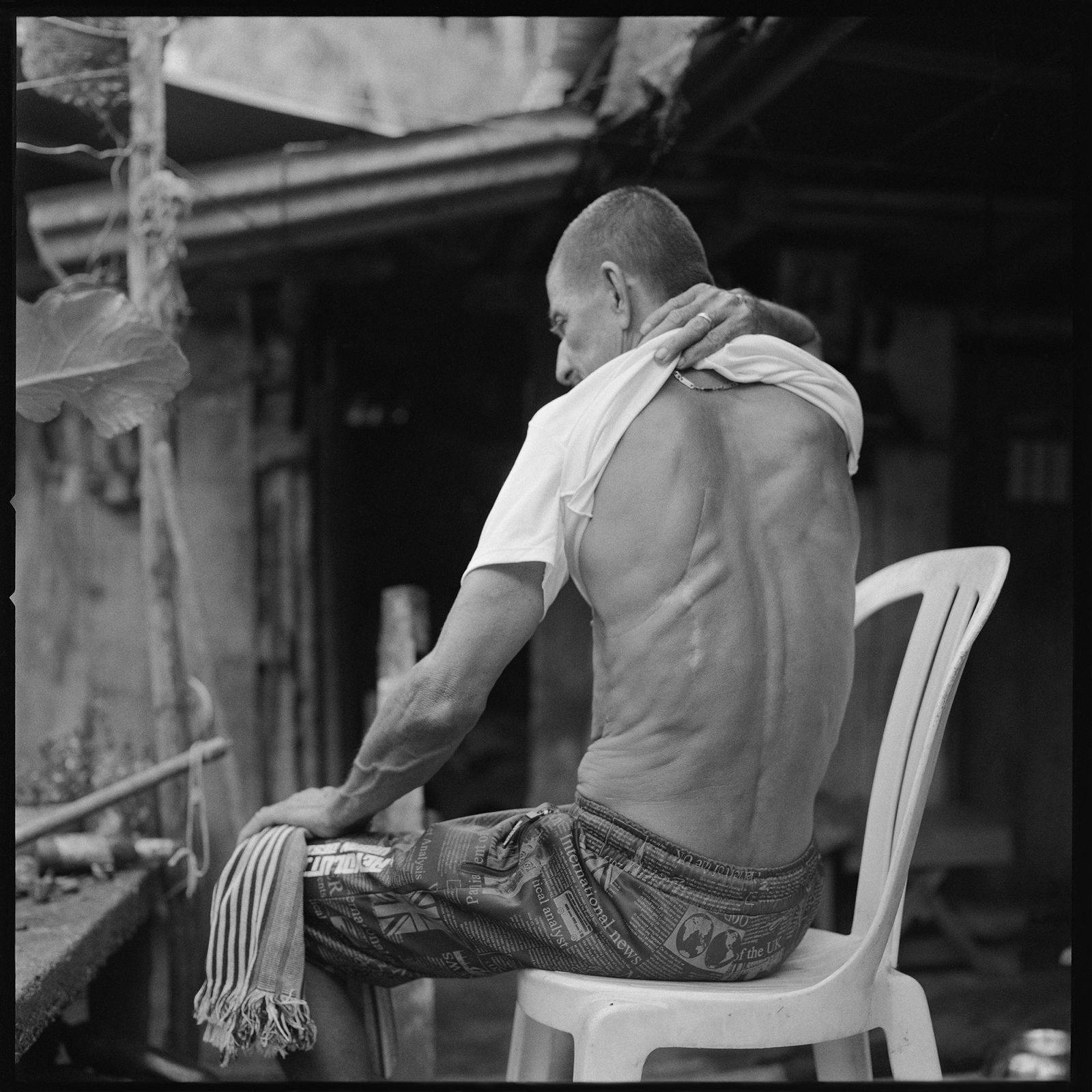 Cicatrix (estación Pita, Magdalena Medio), 2025. Fotografía de Zoraida Díaz.