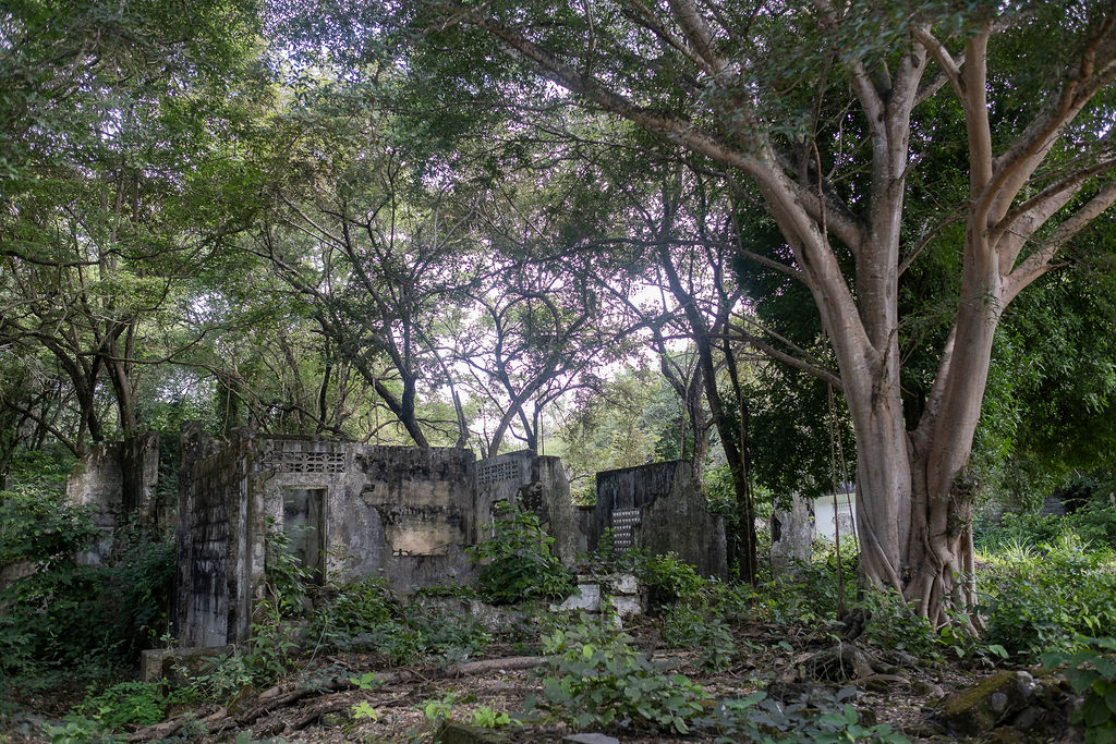 Las ruinas de lo que fue Armero. Todas las fotos por Juan Felipe Rubio.