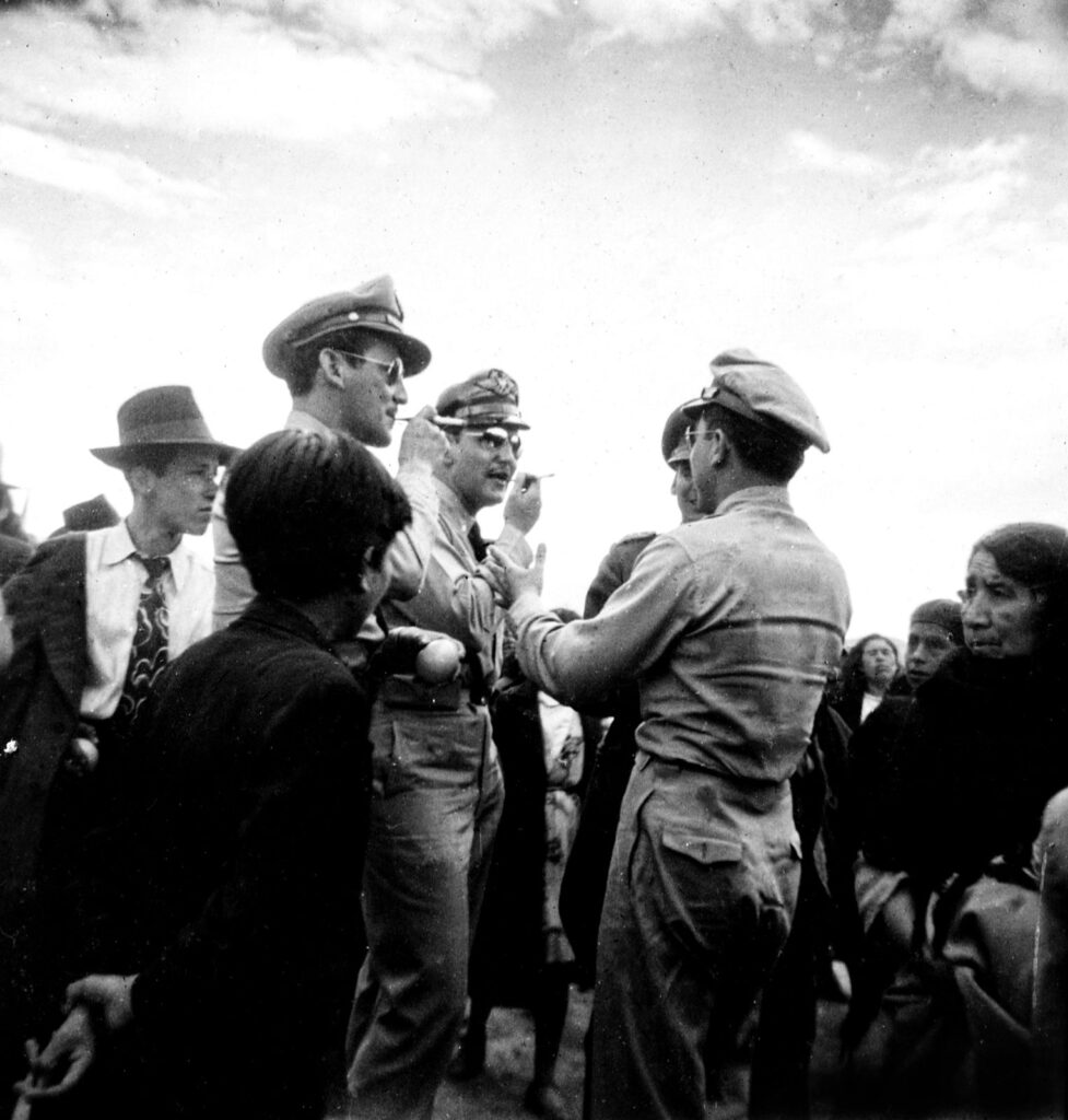 Sin título. (Sin fecha) Ampliación en gelatina de plata. Ampliación en gelatina de plata. Fondo Alicia Chamorro. Biblioteca Nacional de Colombia.