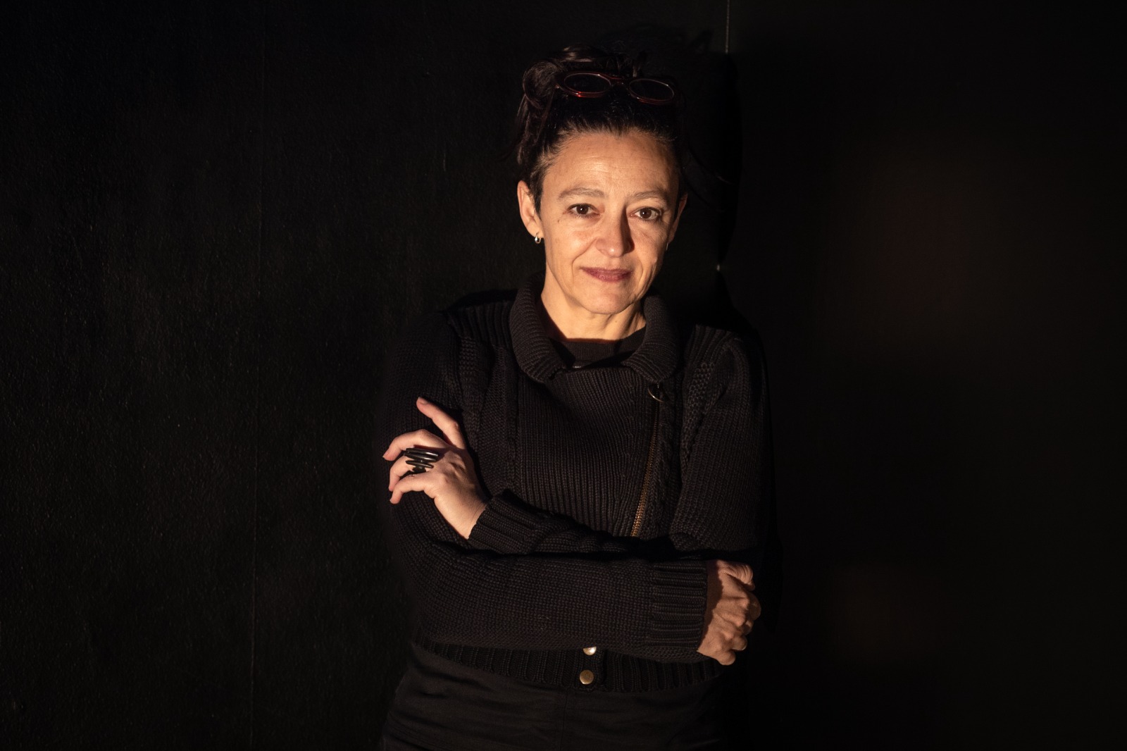 <b>Lina Meruane</b>. Foto de <b>Sofía Yanjarí</b>.