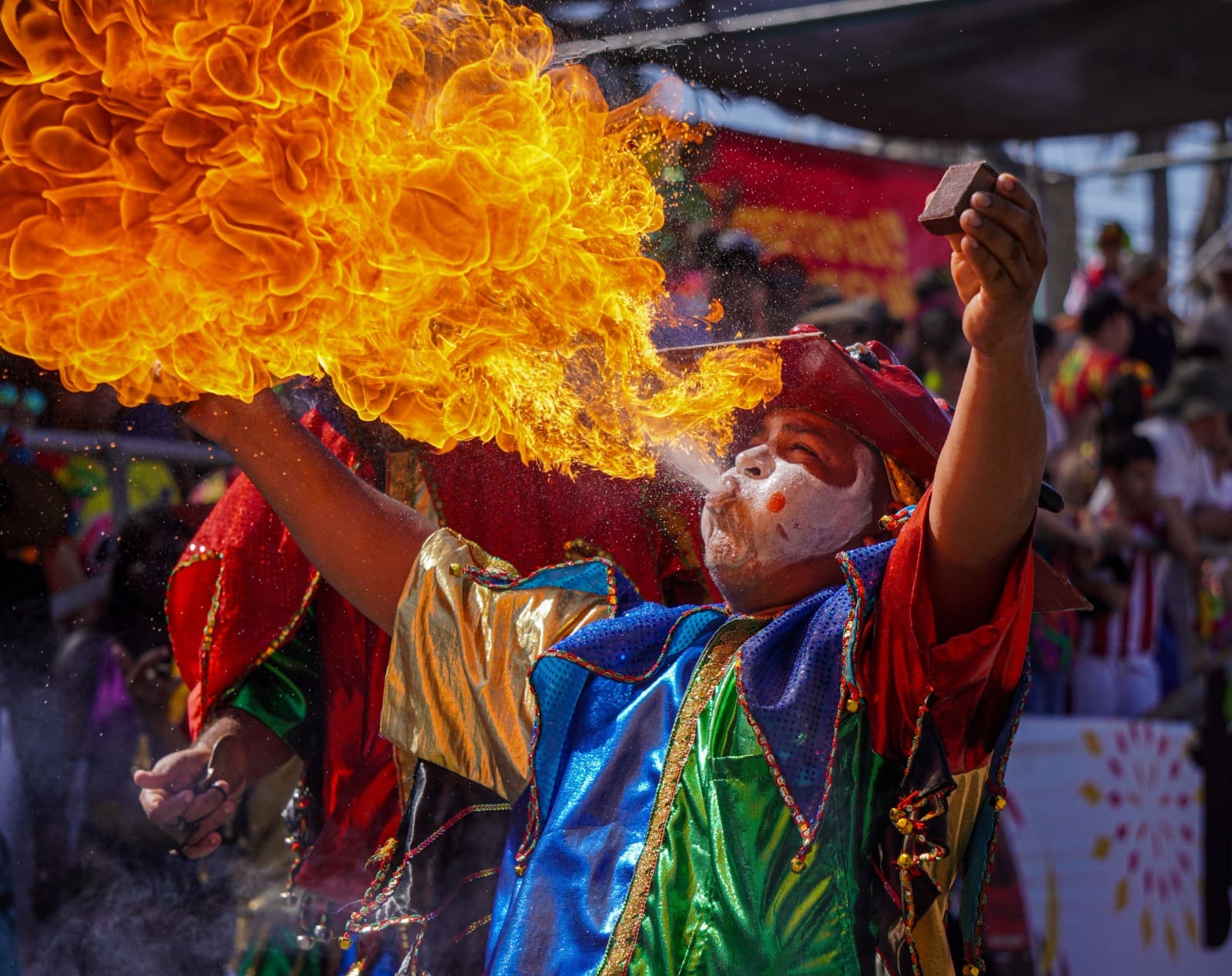 Fotos del Carnaval de Barranquilla de 2024, tomadas por Mery Granados.