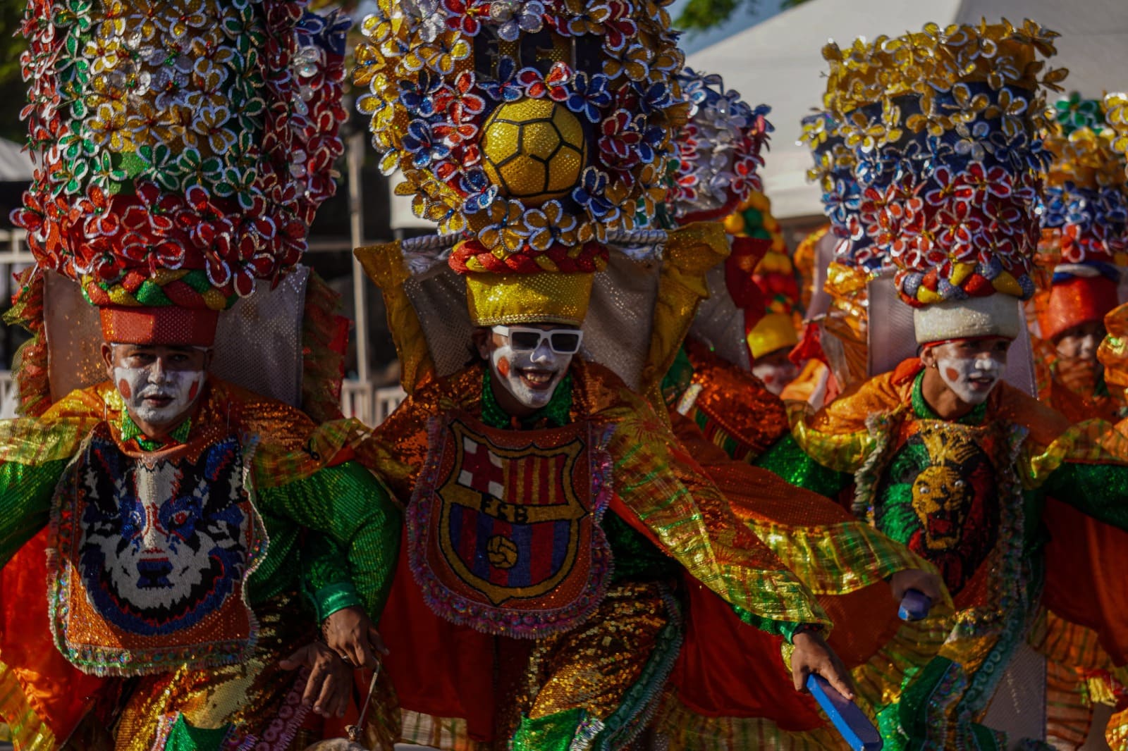 Fotos del Carnaval de Barranquilla de 2024, tomadas por Mery Granados.