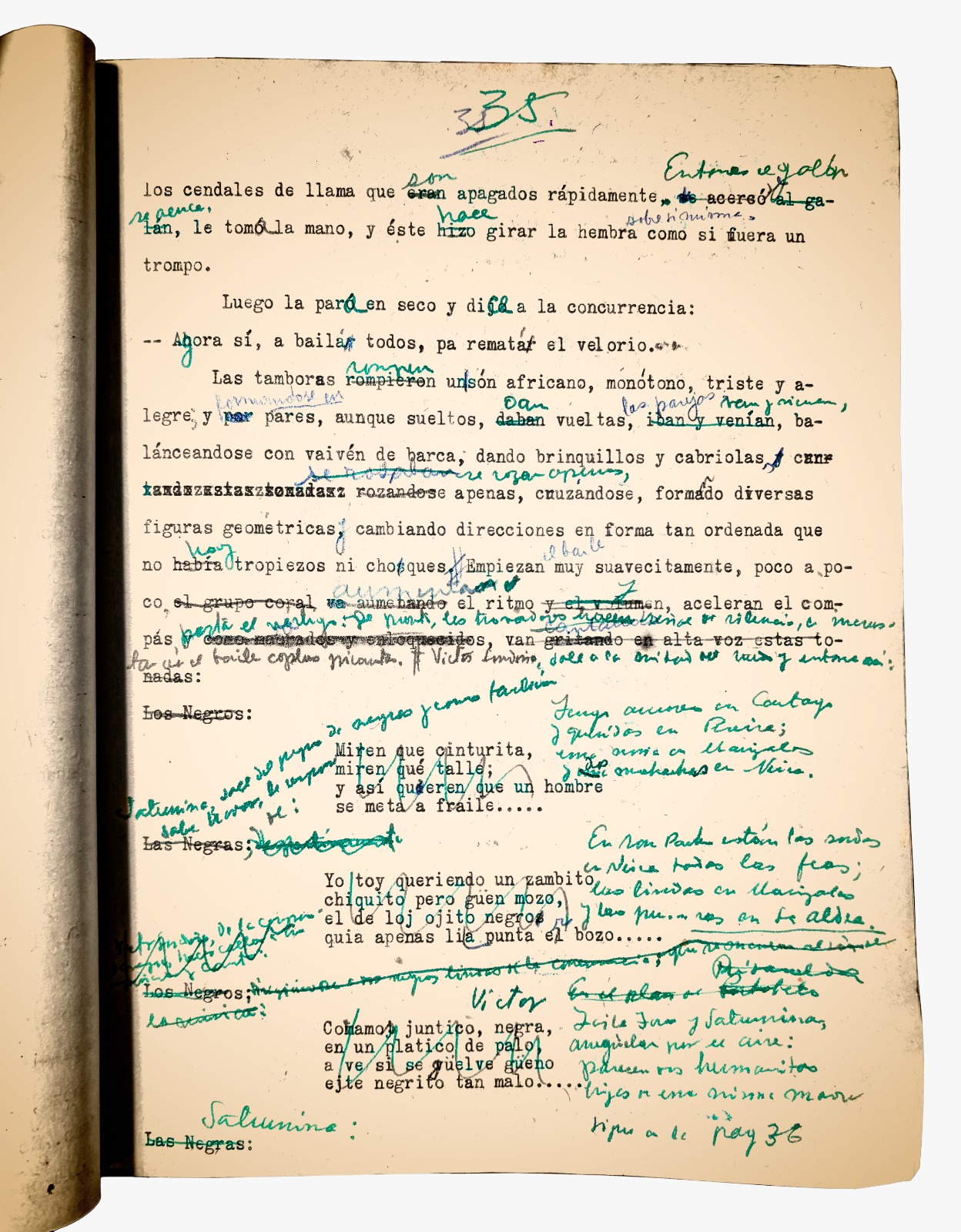 Manuscrito Bernardo Arias