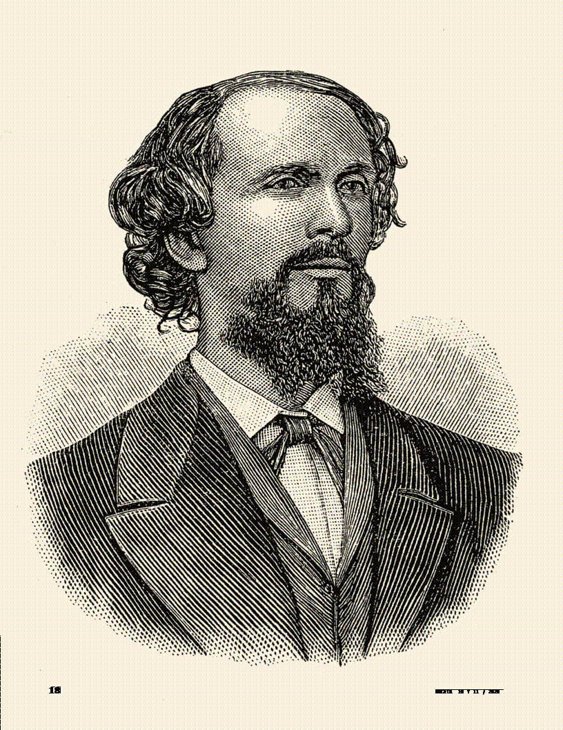 Retrato de Karl Heinrich Ulrichs. Publicado originalmente en Jahrbuch für sexuelle Zwischenstufen (Anuario para los estados sexuales intermedios), vol. 1 (1899), p. 35. Foto tomada de commons.wikimedia.org