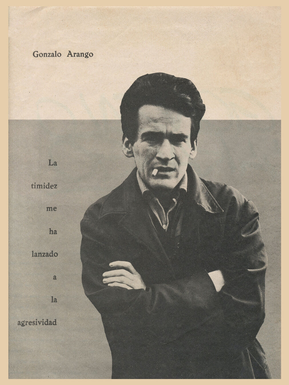 Gonzalo Arango en Cromos
