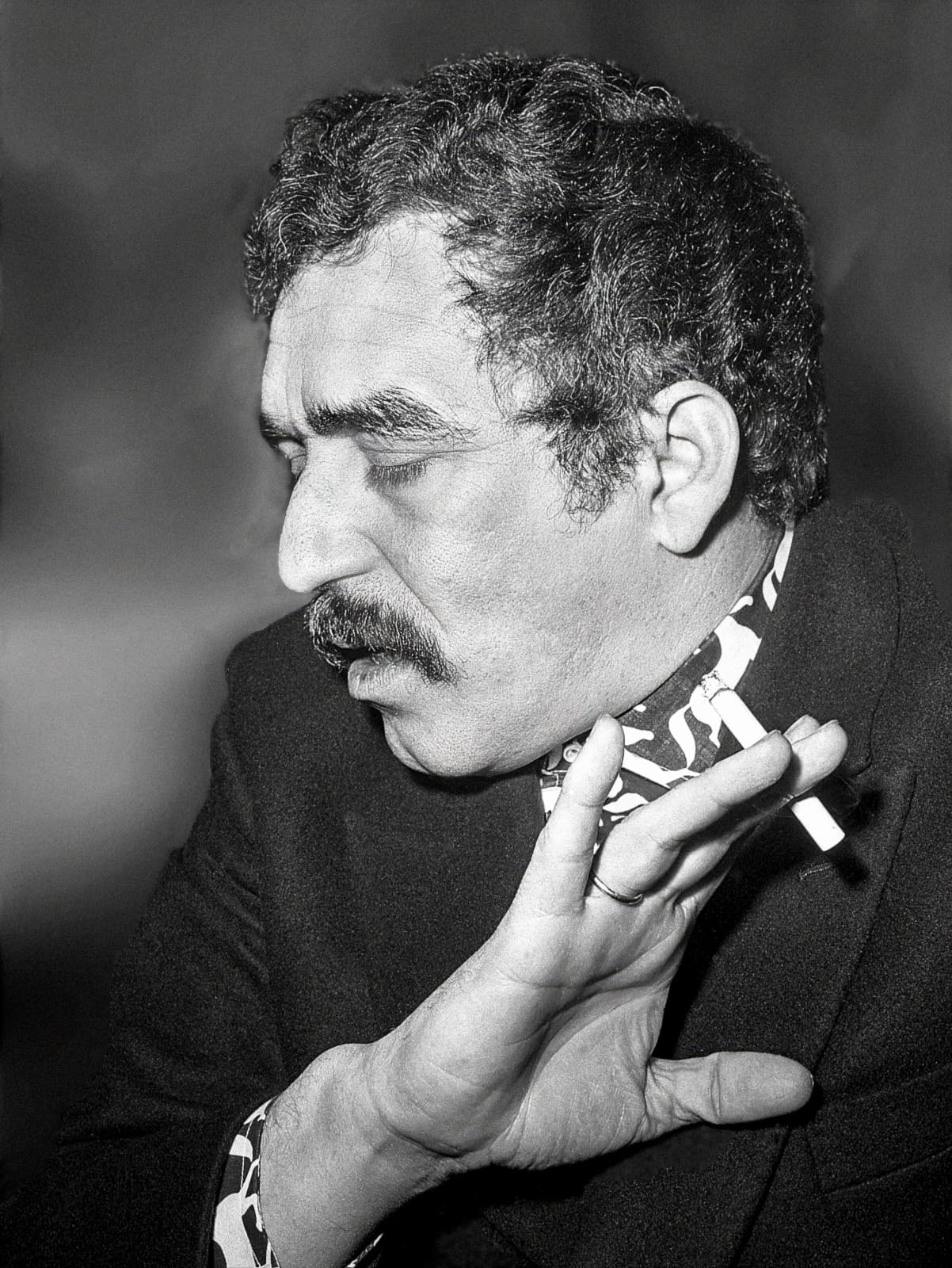 Gabriel García Márquez, Barcelona (1970). ALAMY